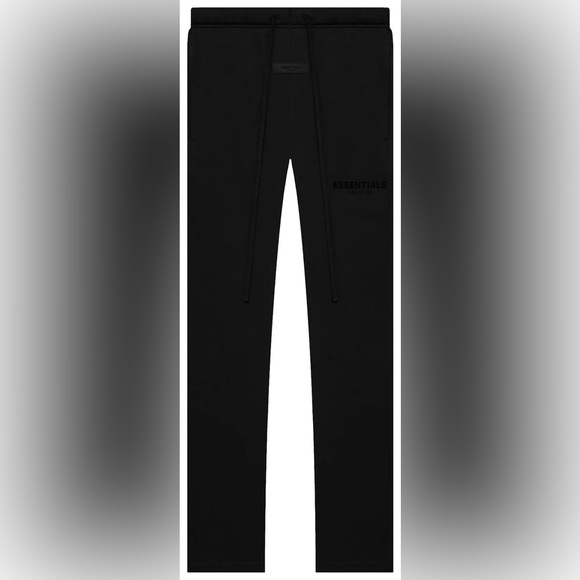 Fear of God Pants - Fear of God Essentials Relaxed Pant, Stretch Limo - Small